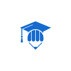 school learning logo and icon