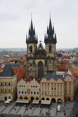 Fototapeta premium Church of Our Lady before Tyn, Prague