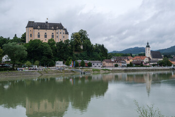 Fototapeta na wymiar Grein an der Donau