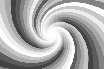 Background of gray vortex lines with the shiny sphere