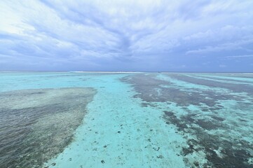 Fototapeta na wymiar Beautiful Scenery of the Maldives 