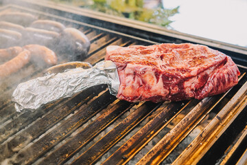 Ternera a la brasa de excelente calidad
