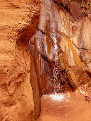 Small Waterfall in the Mountains