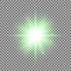 star, sun, light effect