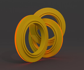 3d Abstract Design,modern background design with geometric shapes © neurostructure