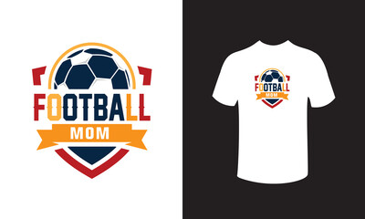 Football mom sports design for football fans. Football theme design for sport lovers stuff and perfect gift for football