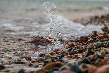 Even Water Can Dance on Dahab Beach in Egypt