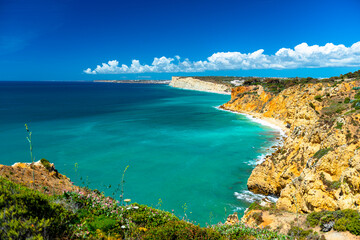 wybrzeże w lato portugalia