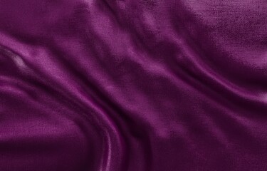 Fototapeta na wymiar Shiny purple smooth elegant luxury fabrics texture can use as abstract background. Luxurious background design. 3d Rendering