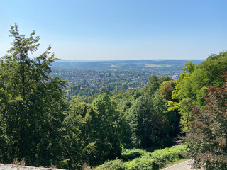 Thüringen Bamberg Stadt Sicht von Burg, Landschaftsfotografie