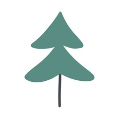 Simple doodles illustration in scandinavian style for design and decoration textile, covers, package, wrapping paper. 