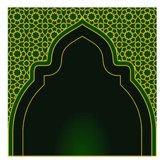 PATTERN MIHRAB MOSQUE