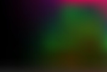 Dark Multicolor, Rainbow vector abstract blurred template.