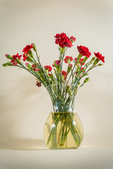 bouquet of flower in vase