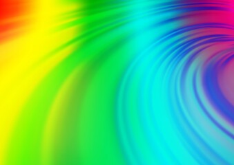 Obraz premium Light Multicolor, Rainbow vector bokeh and colorful pattern.