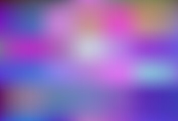 Light Purple vector blurred shine abstract template.