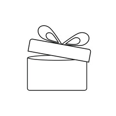 gift box with ribbon