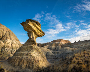 Badlands HooDoo formation