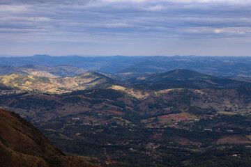 Fototapeta na wymiar Landscape top of the World Minas Gerais Brazil