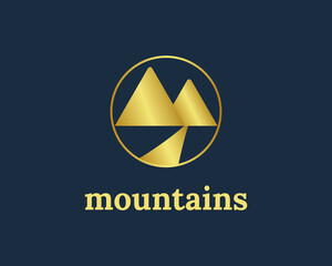 golden mountain logo