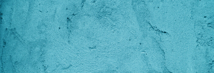 Beautiful blue background, old wall texture, blue plastered background. ligh blue concrete wall