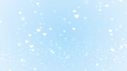 Moving Flying Hearts for Valentine's Day