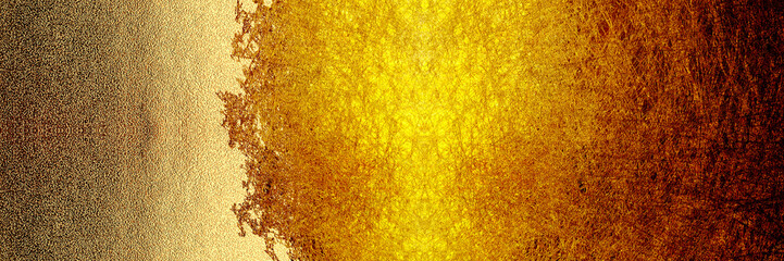 レトロな金箔のある背景素材