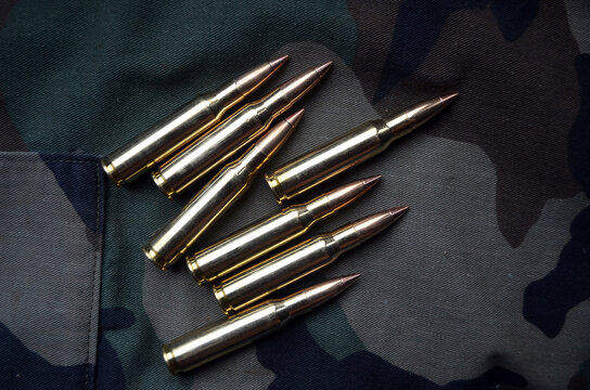 Carbine, ammo in 308 win calibre.