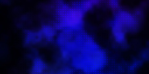Naklejka premium Dark Pink, Blue vector texture with disks.