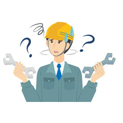 品質管理がうまくできない男性