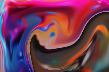 Creative Abstract Twirl Digital Noise Dream and Fantasy
