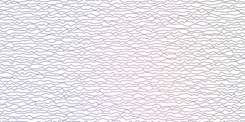 Dark Blue, Red vector backdrop with bent lines.