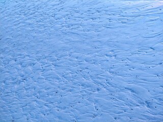 Blue Dotted Patterned Beach Sand