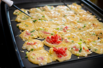 たこ焼きを作る