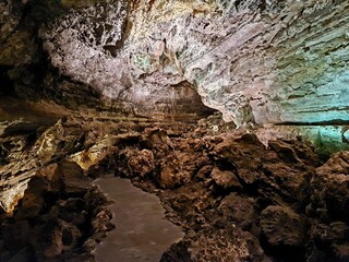 Lanzarote, Cueva de los Verdes 
