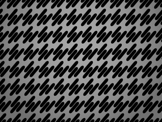 Abstract geometric pattern with stripes, lines. Seamless vector background. Black and gray ornament. Simple lattice graphic design