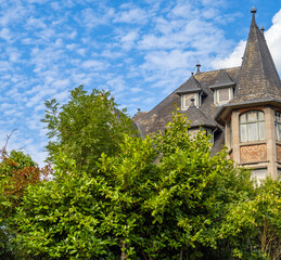 Fototapeta na wymiar Casa antigua en Gante (Belgica)