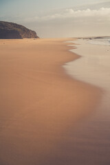 Fototapeta na wymiar Empty Australian beach at sunrise