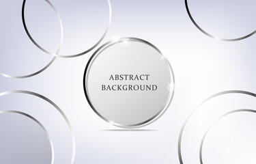 glass mirror transparent ornament abstract background01