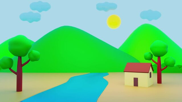 house in the forest