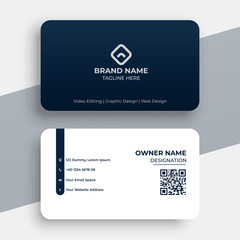 Simple Business Card Template Design