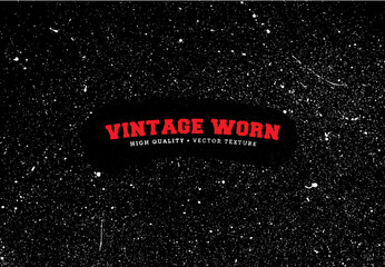 Vintage Worn Grunge Texture For Logo And Fashion Design