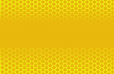 Abstract geometric background. Hexagonal cells of honeycombs. 