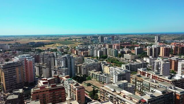 Taranto city seen from above