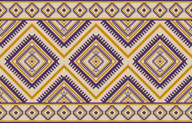 Beautiful carpet Aztec art. Geometric ethnic seamless pattern in tribal. American, Mexican style. Design for background, wallpaper, illustration, fabric, clothing, carpet, textile, batik, embroidery.