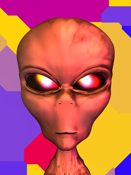 Alien Kopf 