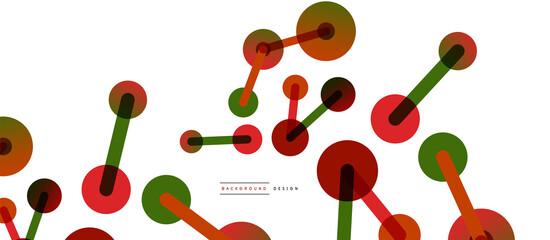 Network concept abstract background. Dots connection. Big data idea. Business template for wallpaper, banner, background or landing