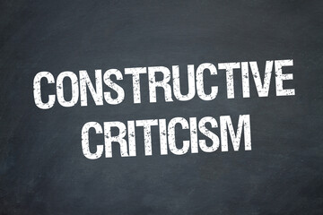 Obraz premium Constructive Criticism