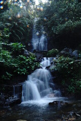 Fototapeta na wymiar Cilember 5th Waterfall, Bogor, Indonesia