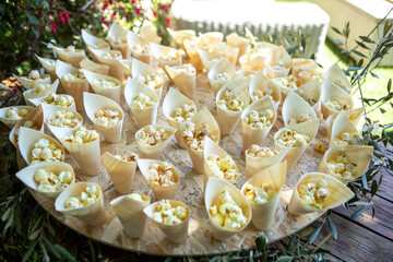 Wedding Popcorn Favours